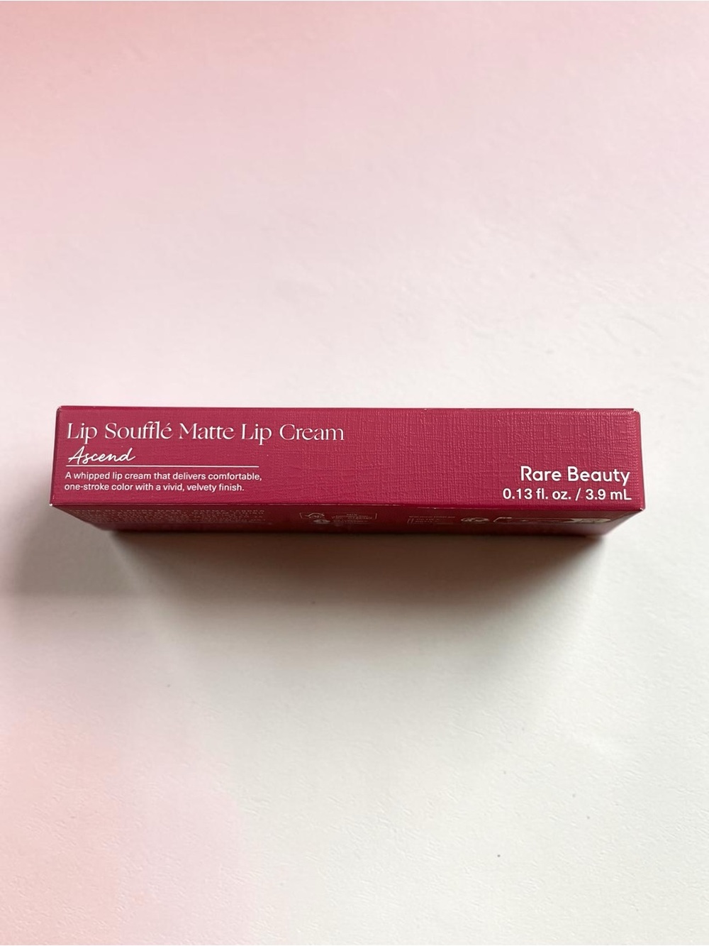 Rare Beauty Lip Soufflé Matte Lip Cream in Ascend (Deep fuchsia)